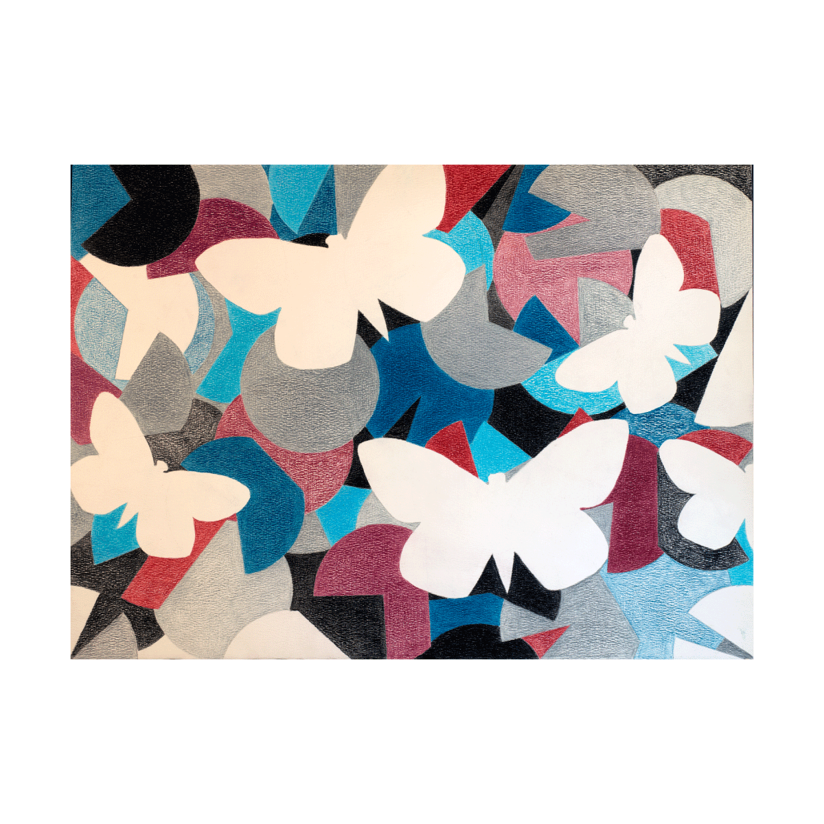 White Butterfly Design